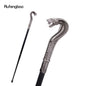 Colorful Luxury Snake Handle Fashion Walking Stick for Party Decorative Walking Cane Elegant Crosier Knob Walking Stick 93cm