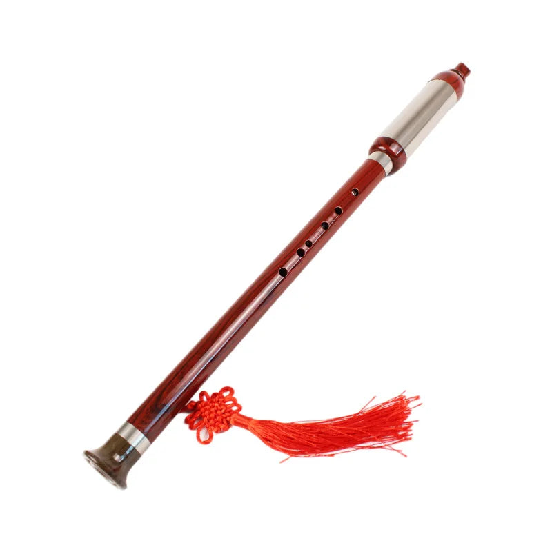 Chinese Bamboo Flute Call Bawu  G/F Key With Ribbon carving Folk Musical Woodwind Instrument Suitable for beginners