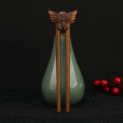 Vintage Fashion Wood Hairpin For Women Antique Hair Stick Hair Clip Chinese Hanfu Korean Japan Hair Accessories Hair Pins Gifts