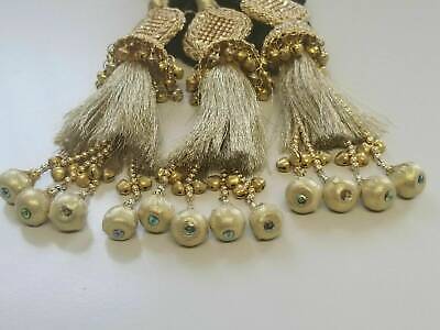 Indian punjabi pranda mehndi jagoo charms bridal patiala paranda hair braid a22