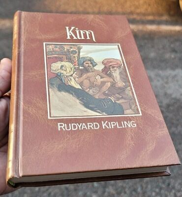 Vintage Book Kim by Rudyard Kipling 1988 Edition Hardcover Excellent Condition