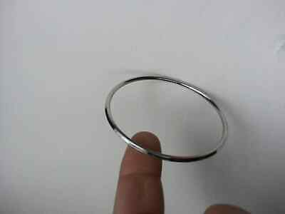 Stunning stainless steel silver tone thin sikh singh kaur khalsa kara bangle m10