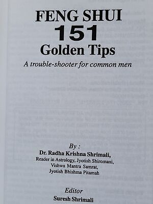 Feng Shui 151 Golden Tips Family Health Wealth Happiness Book in English MQ New