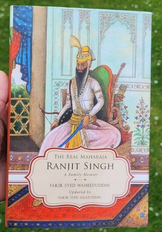 The real maharaja ranjit singh by fakir syed waheeduddin sikh english book b21