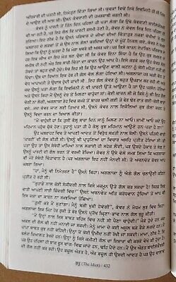 Buddhoo The Idiot Fyodor Dostoyevsky Russian Novel Translated in Punjabi Book MO