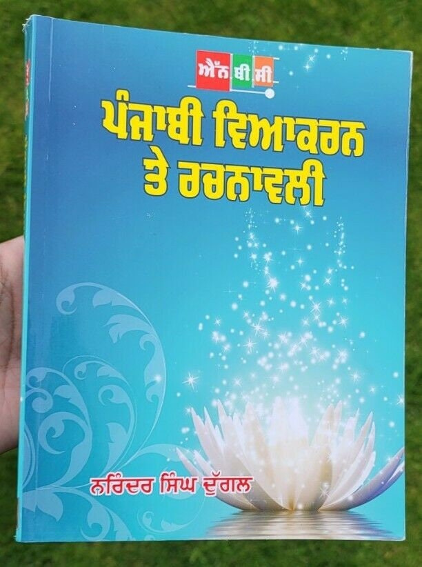 Learn punjabi grammar viyakaran te rachnavali panjabi study guide book mh new