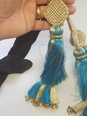 Indian Punjabi Pranda Mehndi Jagoo Charms Bridal Patiala Paranda Hair Braid A17
