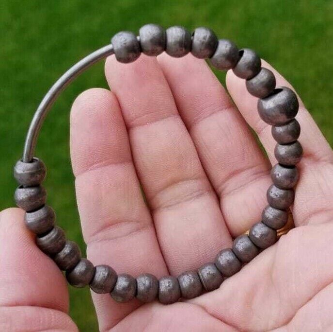 Sarbloh Kara Meditation Praying Beads Sikh Singh Kaur Khalsa Simran Bangle DD2