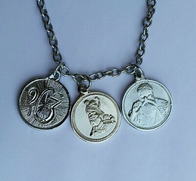 Punjabi Sikh 1 Ek Onkar Guru Nanak Ji Guru Gobind Ji Khanda Pendants Chain C12