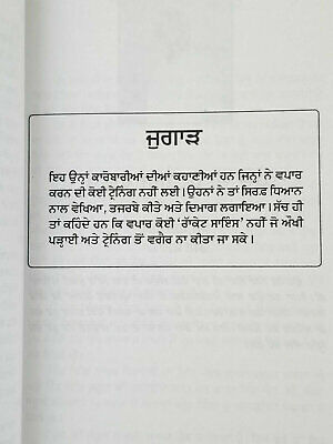 Zero to hero motivational book book by rashmi bansal in punjabi reading book B7