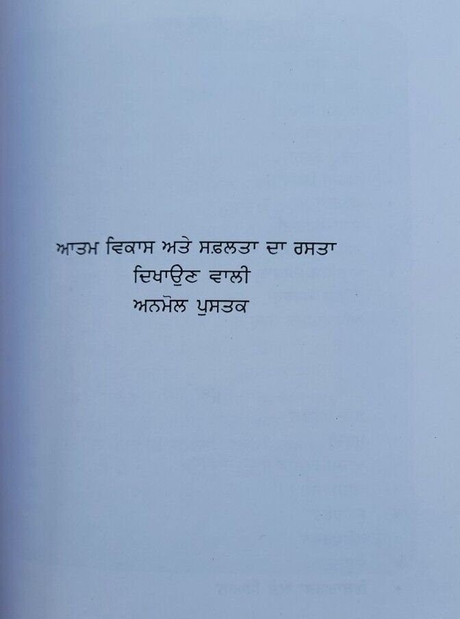 Tuhada viyaktitav swett marden inspirational self improvement book punjabi b55