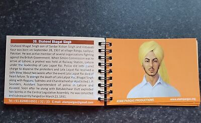 Sikh History Cards Part 1 for Kids Learn Sikhism Book Colour photos English MA