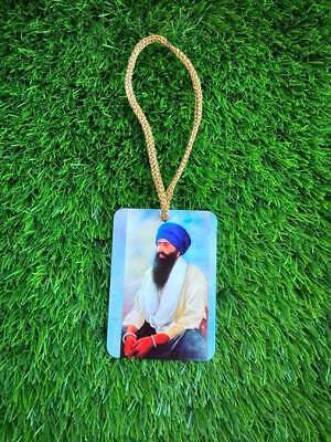 Sikh Bhindranwale Acrylic Moosewala Pendant Evil Eye Protection Car Hanger OFL