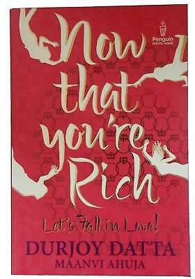 Now that you are rich novel english paperback book durjoy datta popular edition