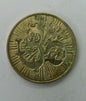 SILVER Plated OM Hindu Lakshmi Ganesh Good Luck Hindu Token Coin Gift Diwali G18